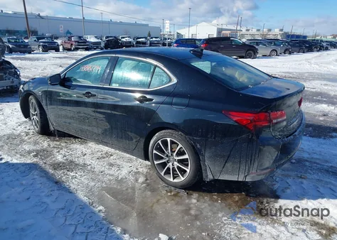 2015 Acura Tlx V6 Tech z USA, uszkodzony, nr VIN 19UUB3F53FA001793